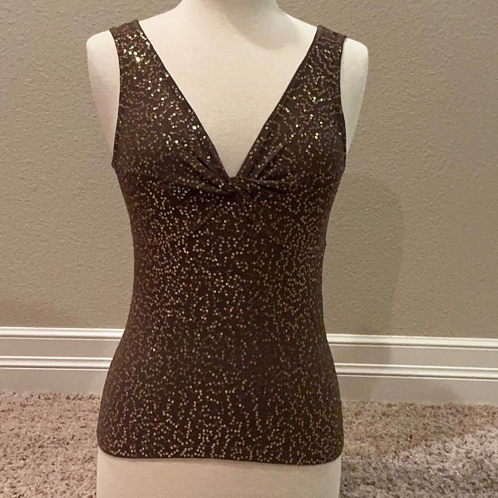 ✨JON - Rich Chocolate Sequin top for the Festivities✨